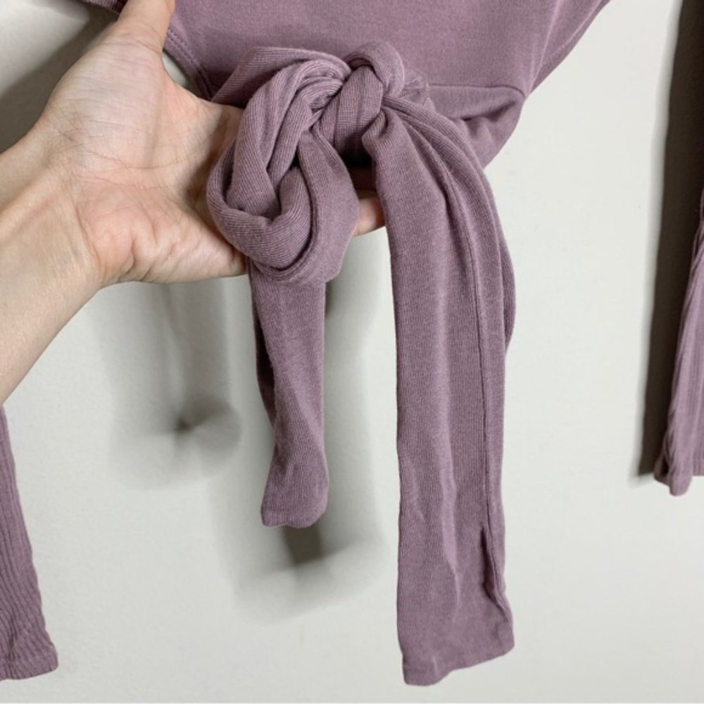 ALO Yoga Barre Top *Dusted Plum*